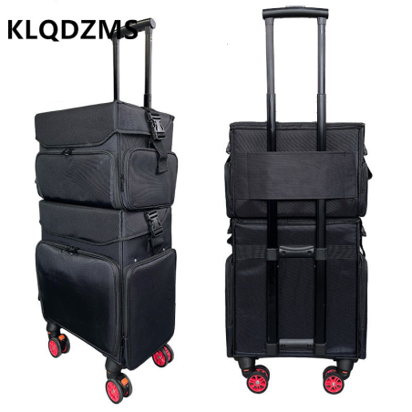 Professional Rolling Cosmetic Suitcase