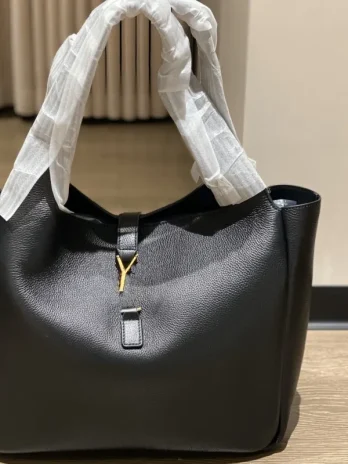 YSL Bag: 2024 Designer Tote in Grained Cow Leather 🌟