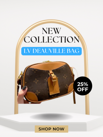 Louis Vuitton Deauville Bag: 2024 High-Quality Damier Azur Mini Crossbody